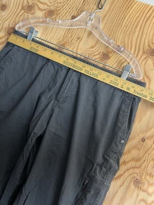 Vuori Pants Womens XL Gray Ripstop Cotton Elastane Drawstring Jogger Trail VW401 - Thumbnail 11