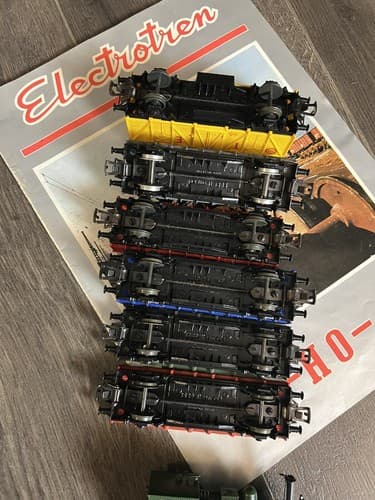 RARE Vtg Electrotren 3002 HO Scale AC Train Electric Set SPAIN Tren Mercancias - Thumbnail 15