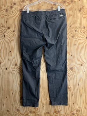 Vuori Pants Womens XL Gray Ripstop Cotton Elastane Drawstring Jogger Trail VW401 - Thumbnail 5