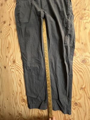 Vuori Pants Womens XL Gray Ripstop Cotton Elastane Drawstring Jogger Trail VW401 - Thumbnail 12