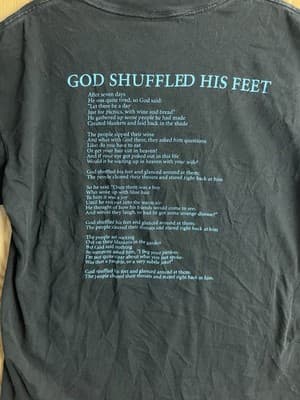 RARE VTG 1994 Crash Test Dummies God Shuffled His Feet Album Promo Tee Mens L - Thumbnail 7
