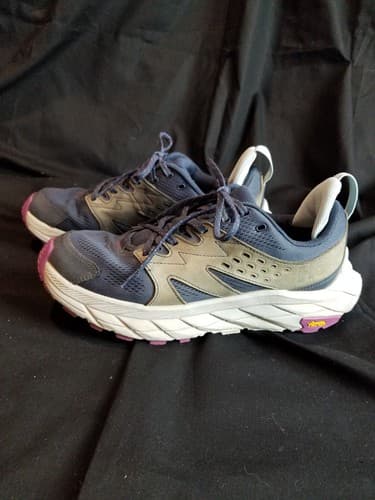 Hoka One One Women's 9B Anacapa Breeze Low Baked Blue Grey 1127921 OSHM Running - Thumbnail 5