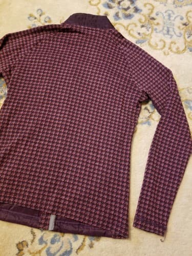 Smartwool Womens S Double Propulsion 60 Hoodie Jacket Coat Purple Hybrid Wool - Thumbnail 6