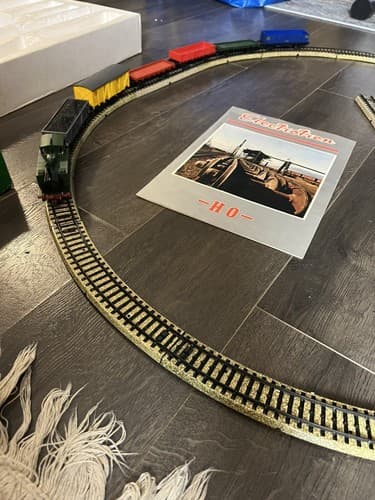 RARE Vtg Electrotren 3002 HO Scale AC Train Electric Set SPAIN Tren Mercancias - Thumbnail 6