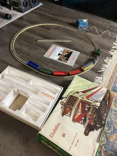 RARE Vtg Electrotren 3002 HO Scale AC Train Electric Set SPAIN Tren Mercancias - Thumbnail 4