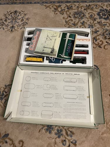 RARE Vtg Electrotren 3002 HO Scale AC Train Electric Set SPAIN Tren Mercancias - Thumbnail 2
