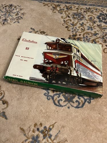 RARE Vtg Electrotren 3002 HO Scale AC Train Electric Set SPAIN Tren Mercancias - Thumbnail 21