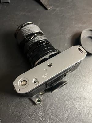 Canon AE-1 Program 35mm SLR Film Camera with Access Telescopic 35-70mm READ - Thumbnail 9