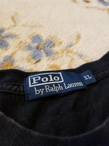 Vtg Y2K Polo Ralph Lauren Shirt Mens XL Ski Performance 2004 Black 67 Long Sleev - Thumbnail 5