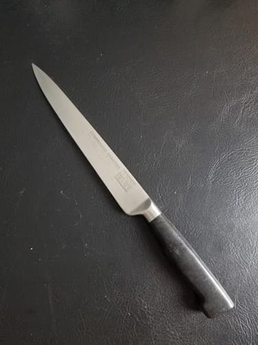 COMMERCIAL SABATIER Cuisine De France High Carbon Stainless Knife 8" Slicer - Image 1