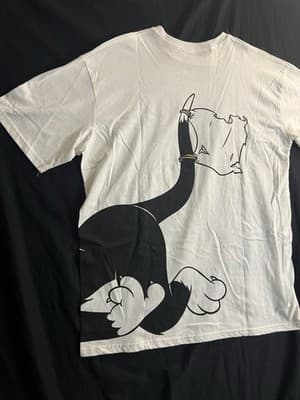 VTG Tweety Bird & Sylvester Looney Tunes Cartoon OSFA T-Shirt Bad Ol’ Puddy Tat! - Thumbnail 5