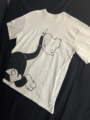 VTG Tweety Bird & Sylvester Looney Tunes Cartoon OSFA T-Shirt Bad Ol’ Puddy Tat! - Thumbnail 6