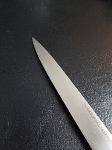 COMMERCIAL SABATIER Cuisine De France High Carbon Stainless Knife 8" Slicer - Thumbnail 4