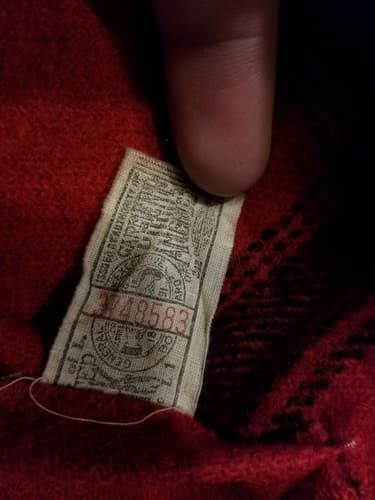 VTG 50s Mackinaw Cruiser Hercules Sears Wool Plaid Jacket M/L ShirtJac filson - Thumbnail 4