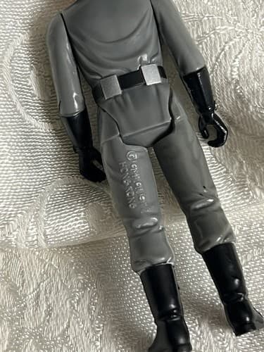 Vintage 1977 Death Squad Commander Star Wars Kenner Action Figure + Blaster Gun - Thumbnail 5