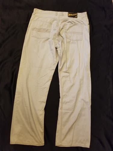 Vintage Kikwear 91 Y2K Skate/Rave Khaki Pants Mens 38x31 Beige White Skateboard - Thumbnail 8