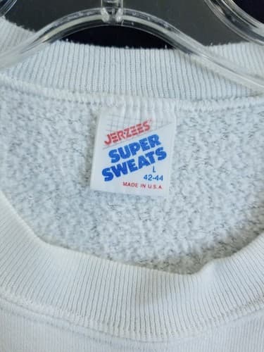 VTG Mozart Head Columbia River Music FESTIVAL 91 Concert White L Sweatshirt - Thumbnail 3