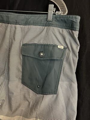 VUORI Cruise Board Shorts Swim Trunks Men 38 Multi Striped Performance Stretch - Thumbnail 7