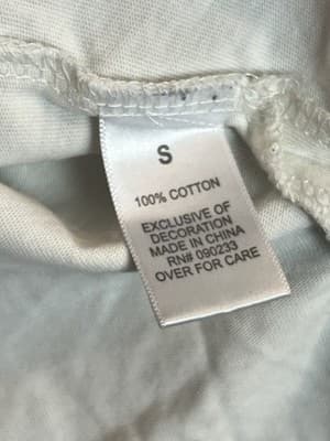 FOG Fear of God White Crew Neck Shirt Mens S Collection One 2015-2016 Long Sleev - Thumbnail 6