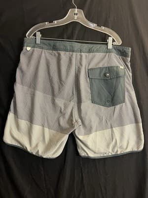 VUORI Cruise Board Shorts Swim Trunks Men 38 Multi Striped Performance Stretch - Thumbnail 6