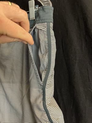 VUORI Cruise Board Shorts Swim Trunks Men 38 Multi Striped Performance Stretch - Thumbnail 5