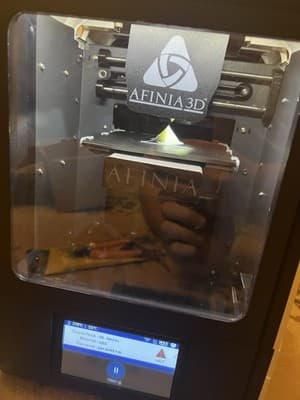 AFINIA 3D Printer H400-01 DESKTOP Lot Tested Works Great Spool Gloves Cutter Etc - Thumbnail 11