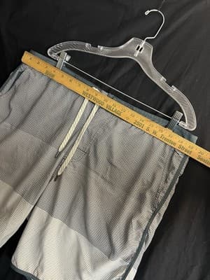 VUORI Cruise Board Shorts Swim Trunks Men 38 Multi Striped Performance Stretch - Thumbnail 8