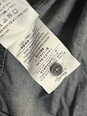 Arc'teryx Ballard Long Sleeve Shirt Women’s M Collared Button Up Denim Sample - Thumbnail 3