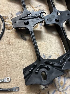 Yamaha G29 Drive 2 Golf Cart Battery Bracket Receptacle Tie Down 48V Cables - Thumbnail 10