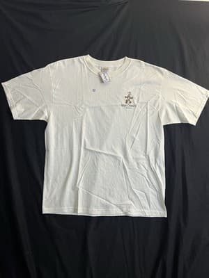 NWT VTG Disney Store Construction Crew T Shirt Mickey Mouse Goofy XL DEADSTOCK - Thumbnail 2