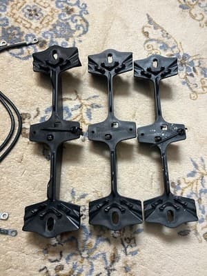 Yamaha G29 Drive 2 Golf Cart Battery Bracket Receptacle Tie Down 48V Cables - Thumbnail 9