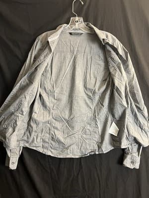 Arc'teryx Ballard Long Sleeve Shirt Women’s M Collared Button Up Denim Sample - Thumbnail 5