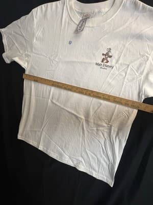 NWT VTG Disney Store Construction Crew T Shirt Mickey Mouse Goofy XL DEADSTOCK - Thumbnail 11
