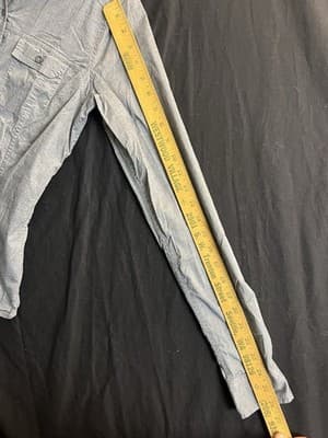 Arc'teryx Ballard Long Sleeve Shirt Women’s M Collared Button Up Denim Sample - Thumbnail 10