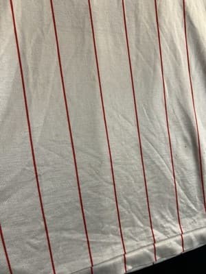 RARE Vintage Arsenal AIS USA Soccer Jersey White Red Striped Home #6 Mens S Polo - Thumbnail 18