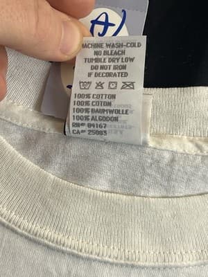 NWT VTG Disney Store Construction Crew T Shirt Mickey Mouse Goofy XL DEADSTOCK - Thumbnail 7