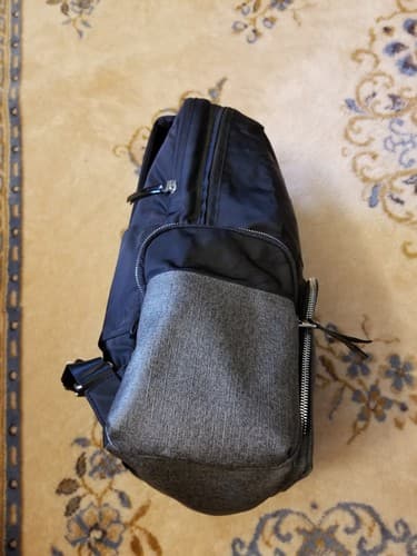 Tumi Meggie Black /Grey Backpack Shoulder Pack School Travel Carry On Bag - Thumbnail 6