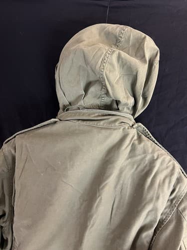 VTG US Army USMC RARE 1960s OG 107 M65 Field Jacket S/M Regular Long Military - Thumbnail 17