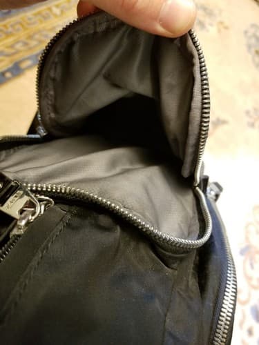 Tumi Meggie Black /Grey Backpack Shoulder Pack School Travel Carry On Bag - Thumbnail 10