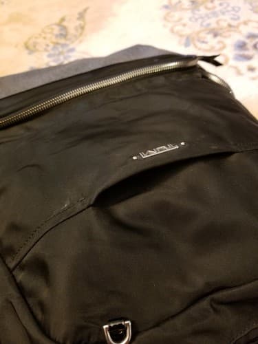 Tumi Meggie Black /Grey Backpack Shoulder Pack School Travel Carry On Bag - Thumbnail 12