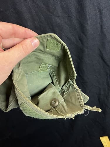 VTG US Army USMC RARE 1960s OG 107 M65 Field Jacket S/M Regular Long Military - Thumbnail 11