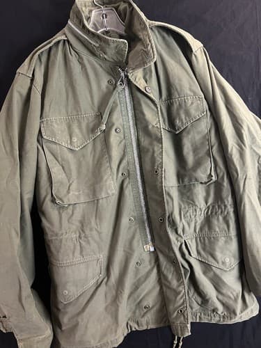 VTG US Army USMC RARE 1960s OG 107 M65 Field Jacket S/M Regular Long Military - Thumbnail 12