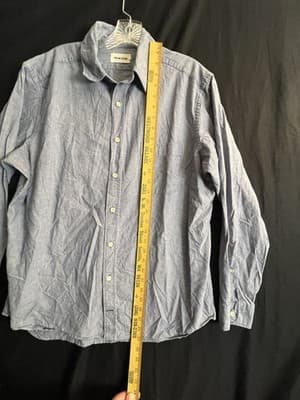 Taylor Stitch The Jack Button Up Plaid Organic Flannel Shirt Long Sleeve Mens 44 - Thumbnail 6