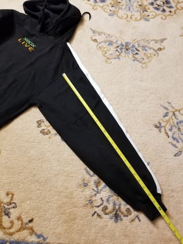 Rare Vtg Y2K Xbox Live Hoodie Sweatshirt Center Small Logo Mens S Microsoft Halo - Thumbnail 10
