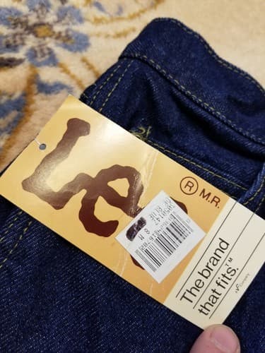 NWT Vtg Lee Riders Jeans Womens Size 8 Medium Misses Relaxed Tapered Dark USA 26 - Thumbnail 5