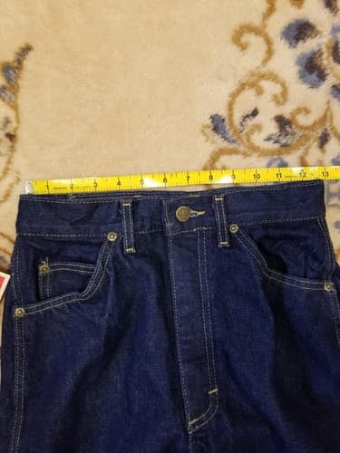 NWT Vtg Lee Riders Jeans Womens Size 8 Medium Misses Relaxed Tapered Dark USA 26 - Thumbnail 7