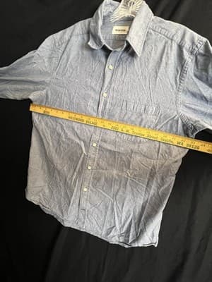 Taylor Stitch The Jack Button Up Plaid Organic Flannel Shirt Long Sleeve Mens 44 - Thumbnail 7