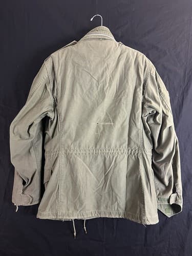 VTG US Army USMC RARE 1960s OG 107 M65 Field Jacket S/M Regular Long Military - Thumbnail 15