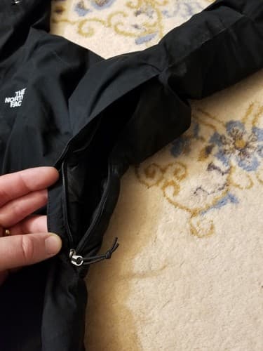 The North Face Women's XS Plasma Thermoball Hyvent Puffer Jacket Black Hoody - Thumbnail 12