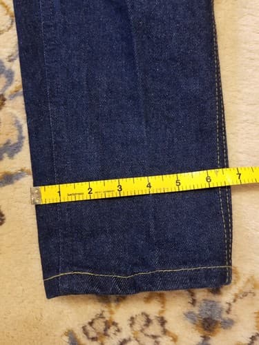 NWT Vtg Lee Riders Jeans Womens Size 8 Medium Misses Relaxed Tapered Dark USA 26 - Thumbnail 9